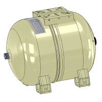 11E0002416 11E0002416 BEIGE Бак розш. HYDRO-PLUS E 24 л 1″G горизон. нерж (вн.зах.покр) 10 bar Zilmet S.p.A