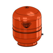 1300008000 Бак розширювальний CAL-PRO 80 л 3/4&Prime;G Ø450 H=608 мм 6 bar –10+99°C Zilmet S.p.A.