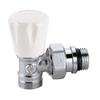 340402 Кран радіаторний М23 x 1,5 х 1/2″ кутовий 10 bar Caleffi S.p.a