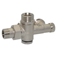 3855000400 Нижній блок кутовий Ø1/2″ для комплекту нижнього підключення радіатора 50% BIANCHI F.lli S.p.A.