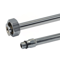 K042100 Трубка для змішувача М10 х 1/2″В хромована L=1,0 м VA Albertoni srl