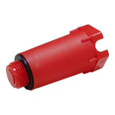 7-0340-020-01-03 Монтажна пластикова заглушка Ø3/4″ ЧЕРВОНА (упаковка 20 шт., поштучно) ALPHAHEAT Sp. z o.o.