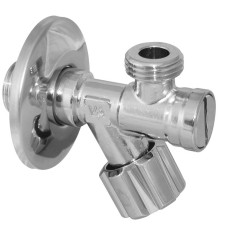 B401481SCV Кран з ФІЛЬТРОМ вентильний для сантехприладів Ø1/2″ х 1/2″ VA Albertoni srl