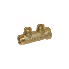 2020060400 Колектор Ø1&Prime; х 2 х 1/2&Prime; ЗР латунь I=36 мм BIANCHI F.LLI S.P.A.