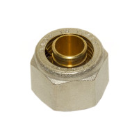 2200N00403 Гайка з ніпелем для Pex Ø16 х 2,0 х 1/2&Prime; НІКЕЛЬ BIANCHI F.lli S.p.a.