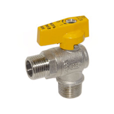 508000042G Кран газовий кутовий Ø1/2″ ЗЗ BIANCHI F.lli S.p.A. (смотри 7930 Bonomi)