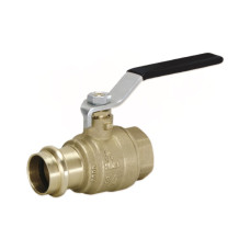 560E00080N / 560E00080A Кран кульовий Ø42 х 1 1/2&Prime; В під прес (профіль V) BIANCHI F.lli S.p.A.