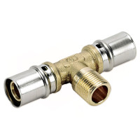 4033320832 Трійник з зовнішньою різьбою (прес) Ø32 х 1″ З х 32 Idrosanitaria Bonomi S.p.a.
