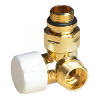 V75111HSX Термоклапан трьохосьовий GOLD Ø1/2″ х 24-19 SX (лівий) CORNER-THERMO Carlo Poletti Srl