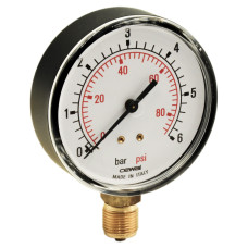 91483410 Манометр Ø80 3/8″ 10 бар вертикальний Cewal S.p.A.