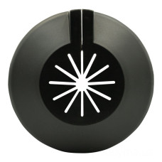 1150NERMON Розетка ЧОРНА пластикова декоративна Ø10-16 мм розбірна GoPlast S.r.l.