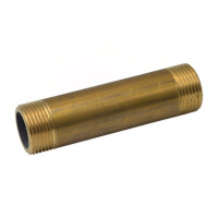 F195R032 Довгий ніпель латунний Ø1 1/4&Prime; x 120 мм FP Pattaroni