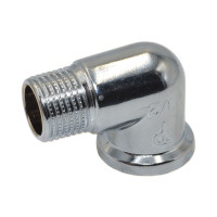 F92CR002 Коліно (хром) Ø1/2&Prime; ВЗ FP Pattaroni