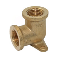 F94R001 Коліно настінне латунне Ø1/2&Prime; ВВ FP Pattaroni