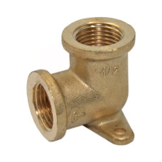 F94R001 Коліно настінне латунне Ø1/2&Prime; ВВ FP Pattaroni