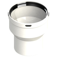 BB529 Перехідник для конденсаційних котлів Ø80 mm - Ø100 mm