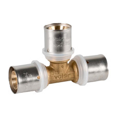 VS0131125 PEXAL BRASS Трійник (прес) Ø40 (3,5) Valsir S.p.A.