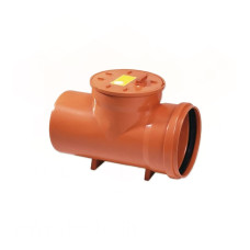 1553091 Зворотній клапан (зовнішня каналізація) Ø315 PVC (Ral 8023) REDI s.p.a.