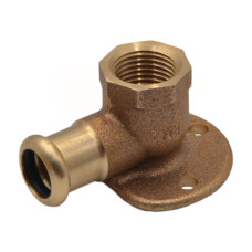 685304022 Коліно бронзове настінне під прес Ø22 х 3/4&Prime; В AESPRES® RM