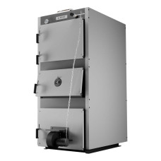 SE-100 Котел твердопаливний SOKOL 100 кВт (800 - 1000 кв.м) дрова/вугілля, верхнє спалювання METAL-FACH
