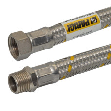 S11S42S40U50 Sicurgas® T DN13 Шланг газовий 1/2&Prime; х 1/2&Prime; ВЗ 1,5 м 0/+50°C PN10 PARIGI