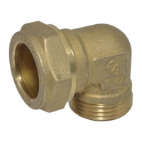 1104FD Solar Коліно затискне Ø22 х 3/4&Prime; З (4710002) TIEMME