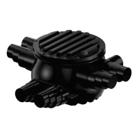 1018326 Ревізійний колодязь з кришкою T-подібний 6 x 140/175/200 мм Uponor GmbH