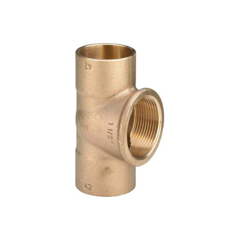 94130g Трійник Ø35 х 1/2&Prime;В х 35 (бронза) (152734) Viega GmbH