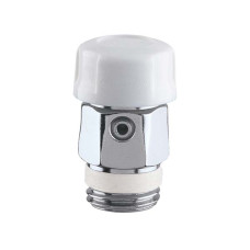 505541 Повітровідвідник ручний Ø1/2″ З (PTFE ущільнення) 90°C 10 bar Caleffi S.p.a