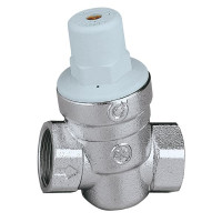 533041 Редуктор зниження тиску мембраний (статика/динаміка) Ø1/2″ хром Max. 16 bar 1÷6 bar 40°C Caleffi S.p.a