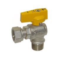 526004050G Кран газовий кутовий Ø1/2″ З х 3/4″ В (накидка гайка) BIANCHI F.lli S.p.A.