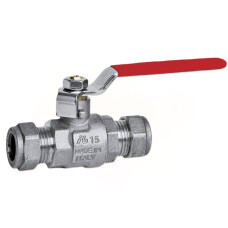 79560122R Кран для мідної труби MISSOURI Ø22 хром цанговий -10°C/+120°C Idrosanitaria Bonomi