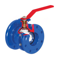 B2.100I032L16CN Фланцевий кульовий кран (високоміцний чавун) NBR -10/+100°C DN32 Brandoni S.p.A.