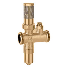 108711 Клапан для захисту від замерзання з датчиком повітря iStop® Ø11/4&Prime; 0÷65°C Tmin = -30°C Tпов < 5°С Tводи < 3°С Caleffi S.p.a.