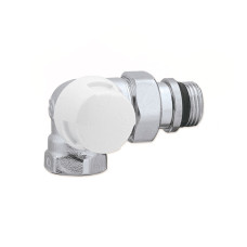 225422 Трьохосьовий кран-термост для радіатора Ø1/2″ ЛІВИЙ 10 bar Caleffi S.p.a