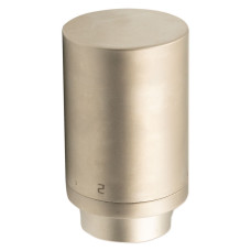 A49500L Термостатична головка TERMODESIGN L (запобіжник) SATIN NICKEL M30 x 1,5 Carlo Poletti Srl