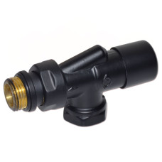 V19910EFS9005O Кран відсікаючий реверсивний BLACK MATTE Ø1/2&Prime; FIRST REVERSA Carlo Poletti Srl