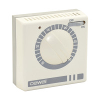 91934930 Електромеханічний кімнатний термостат RQ 30 5÷30°C 10 А (2,5 A) 250 V Cewal S.p.A.