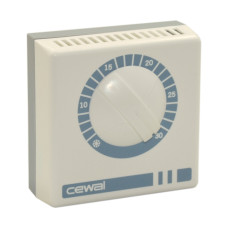 91934901 Електромеханічний кімнатний термостат RQ 01 5÷30°C 16А (2,5A) 250V Cewal S.p.A.