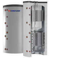 3270162314201 Теплоакумулятор 500/99 л (ємність Polywarm® в ємності + 2 змійовика) COMBI 3 WB (тверда незйомна ізоляція) Cordivari srl