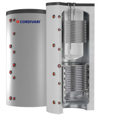 3270162314201 Теплоакумулятор 500/99 л (ємність Polywarm® в ємності + 2 змійовика) COMBI 3 WB (тверда незйомна ізоляція) Cordivari srl