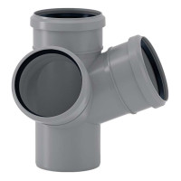 VS0512001 Ø100/100/100 HTED Хрестовина двоплощинна 67° Valsir S.p.A.