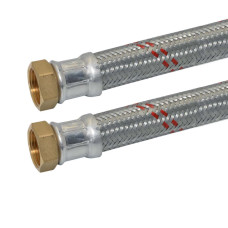 658402402U00 AVC-Z DN25 Шланг прямий антивібраційний 1&Prime;х1&Prime; ВВ  -5/+90 C° PN10 L=1000 мм PARIGI