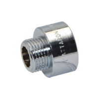 F043CR006 Перехідник (хром) Ø1/2&Prime;M х 3/4&Prime;F ЗВ FP Pattaroni