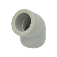 PP205032000 Коліно PP-R Ø32 ВВ 45° PRAWTECH Sp. z o.o.