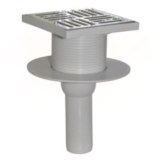 E7815AI Трап вертикальний поворотний без гідрозатвору нержавіючий INOX Ø50 х 150 мм REDI s.p.a.