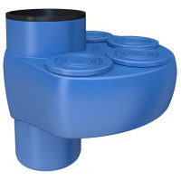 VS0652001 TRIPLUS® Мультихрестовина Ø110 x 4 виходи x Ø32÷50 12 dB(A) Valsir S.p.A.