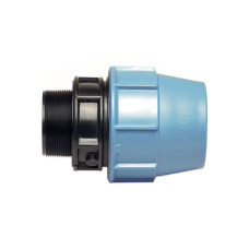 1003 UNIDELTA Перехідник Ø63 х 1 1/4&Prime; З PN16 PP-B (УФ захист)