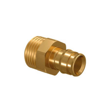 1047862 / 1145647 Штуцер латунь Q&E з зовнішньою різьбою Ø25 х G3/4&Prime; ЗP Uponor GmbH