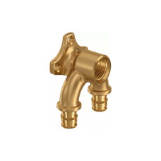 1059821 Водорозетка латунь Q&E U-подібна Ø20 х 1/2&Prime; ВР х 20 Uponor GmbH